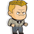Back to the Future Limited Edition 2021 Biff Tannen shaped 1oz silver coin