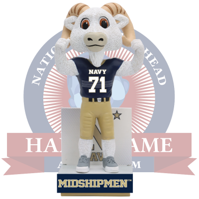 Bill the Goat Navy Midshipmen Mascot Bobblehead