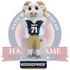 Bill the Goat Navy Midshipmen Mascot Bobblehead