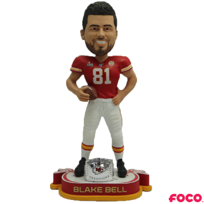 Kansas City Chiefs Super Bowl LIV 54 Champions Bobbleheads