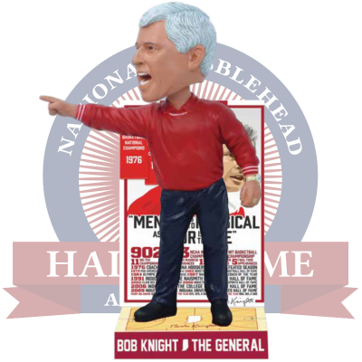 Bob Knight Career Accomplishments Bobblehead