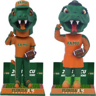 Florida A&M Rattlers 2023 HBCU National Champions Mascot Bobbleheads