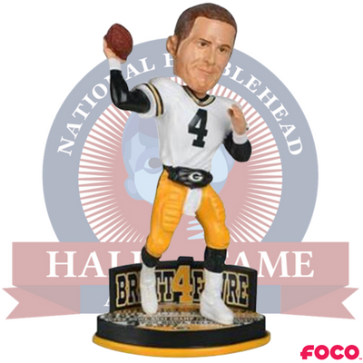 Brett Favre Green Bay Packers Career Stats Bobblehead