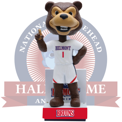 Bruiser the Bruin Belmont Bruins Mascot Bobblehead