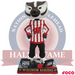 Wisconsin Badgers Back-to-Back Final Four Bucky Mascot Bobblehead