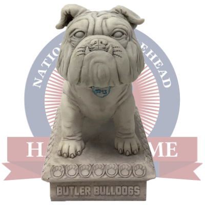 Butler University Bulldog Statue Bobblehead
