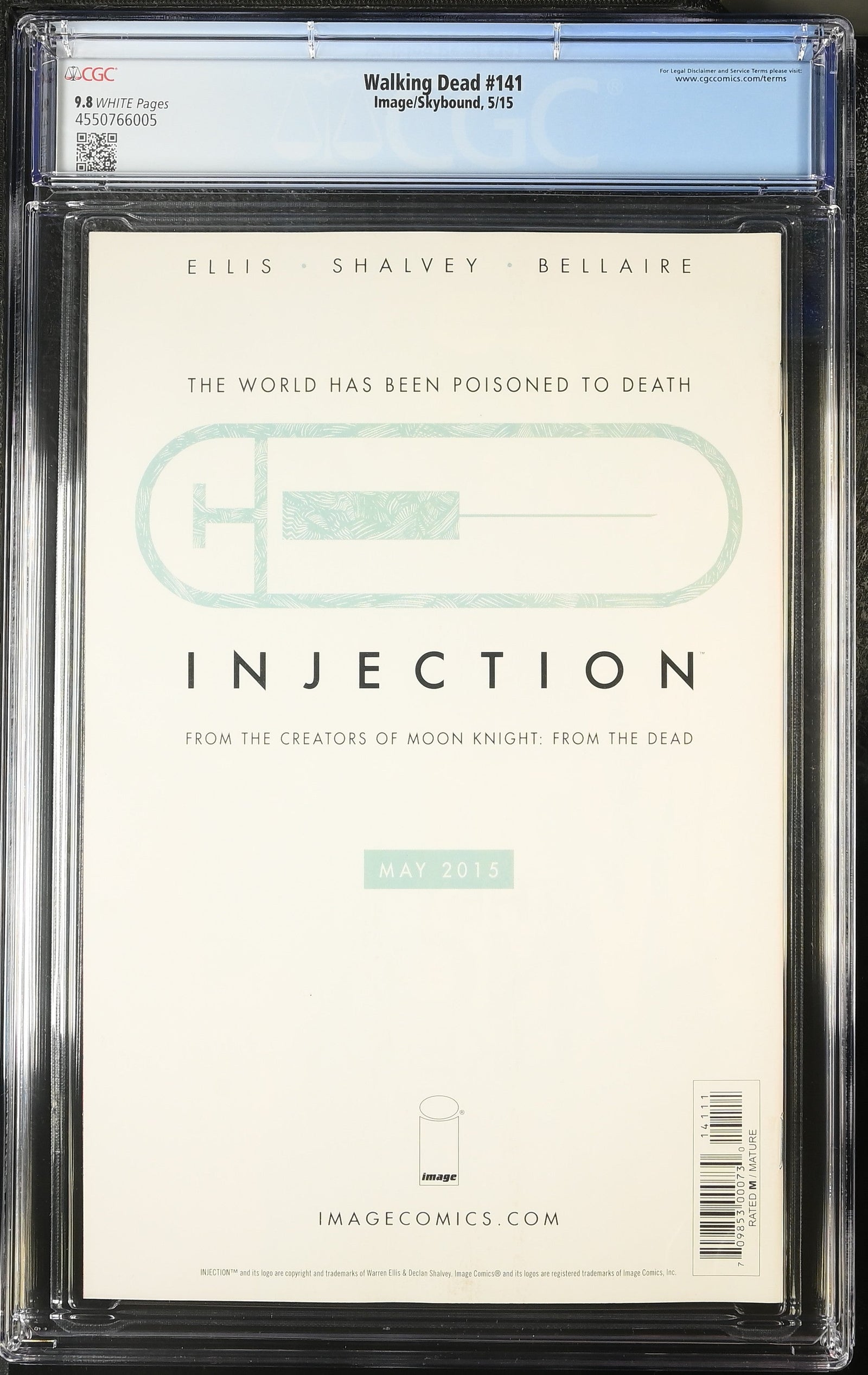 Walking Dead #141 (5/15) Graded CGC 9.8