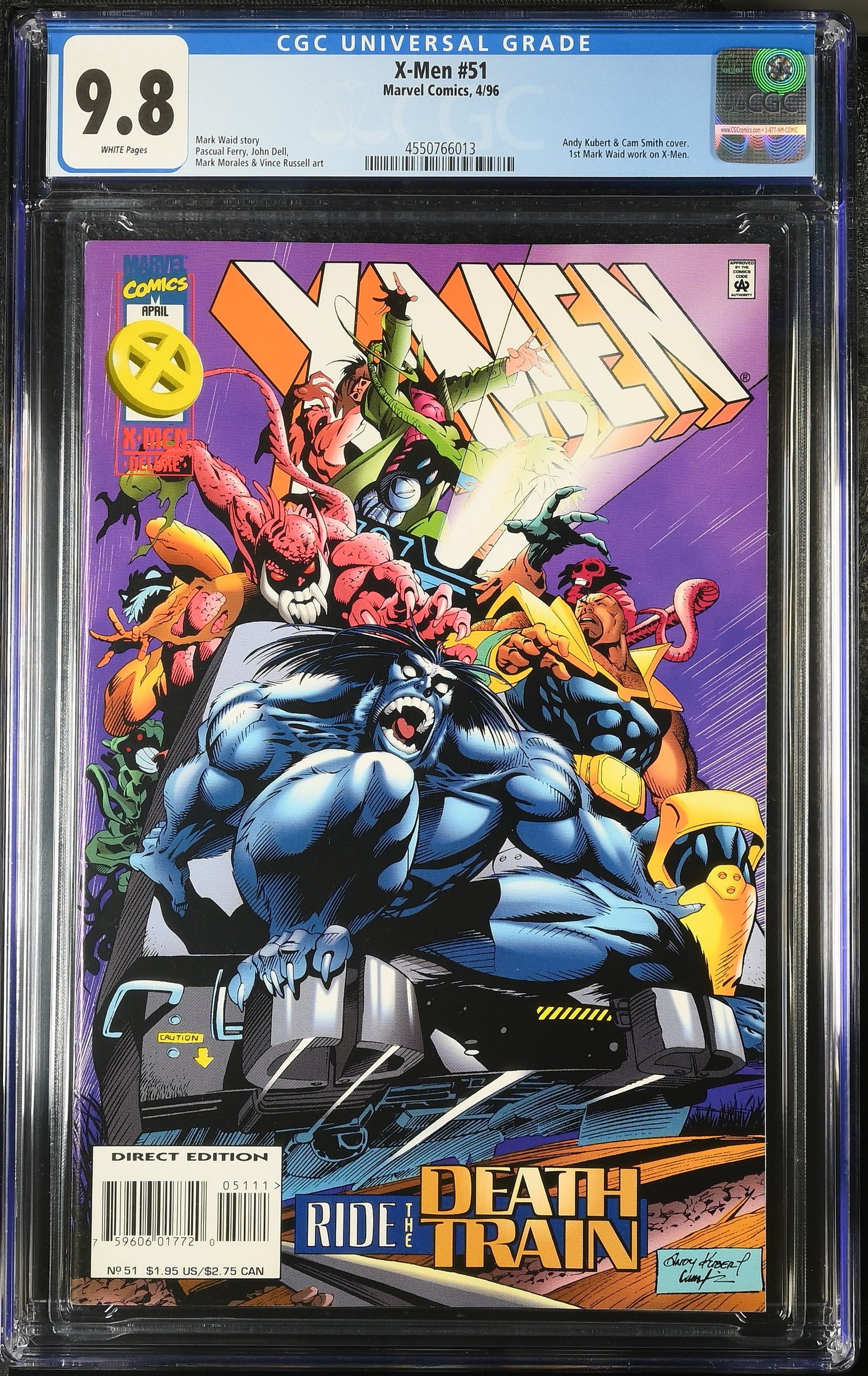 X-Men #51 (4/96) Graded CGC 9.8