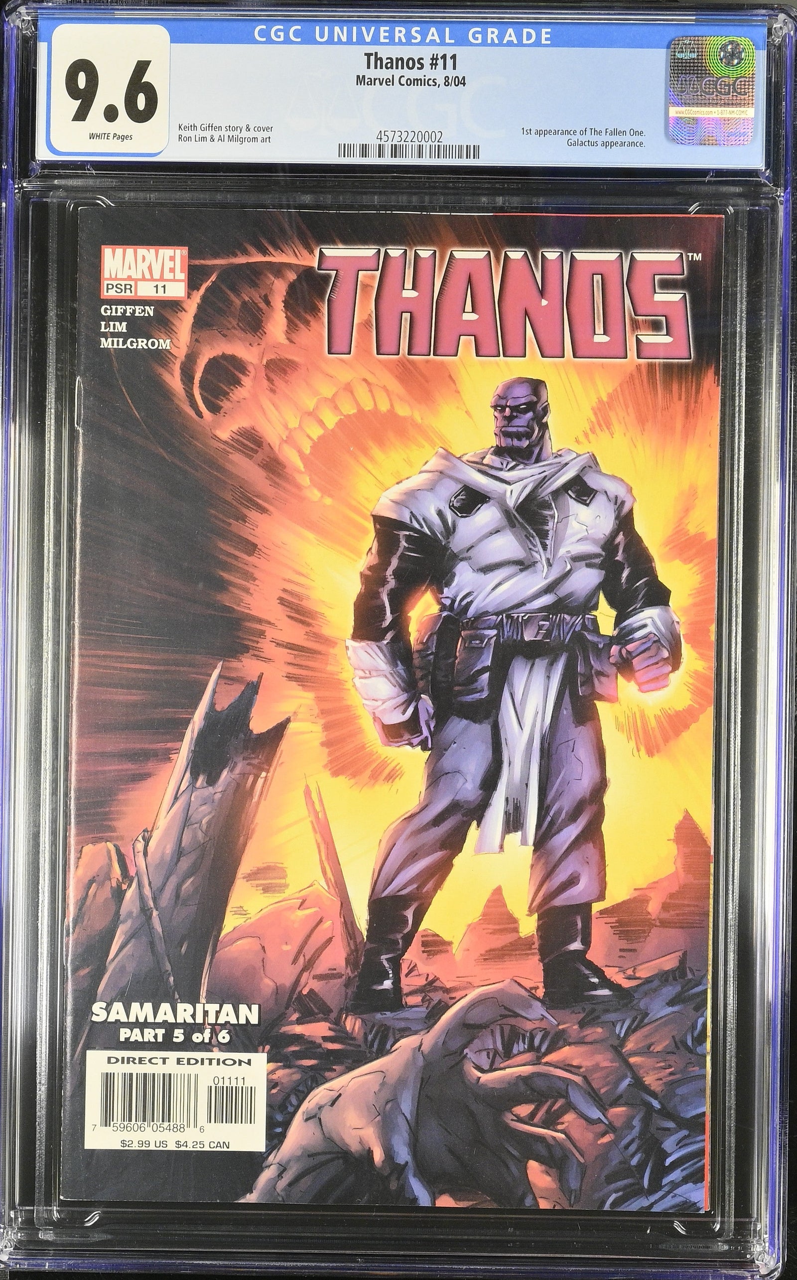 Thanos #11 (8/04) Graded CGC 9.6