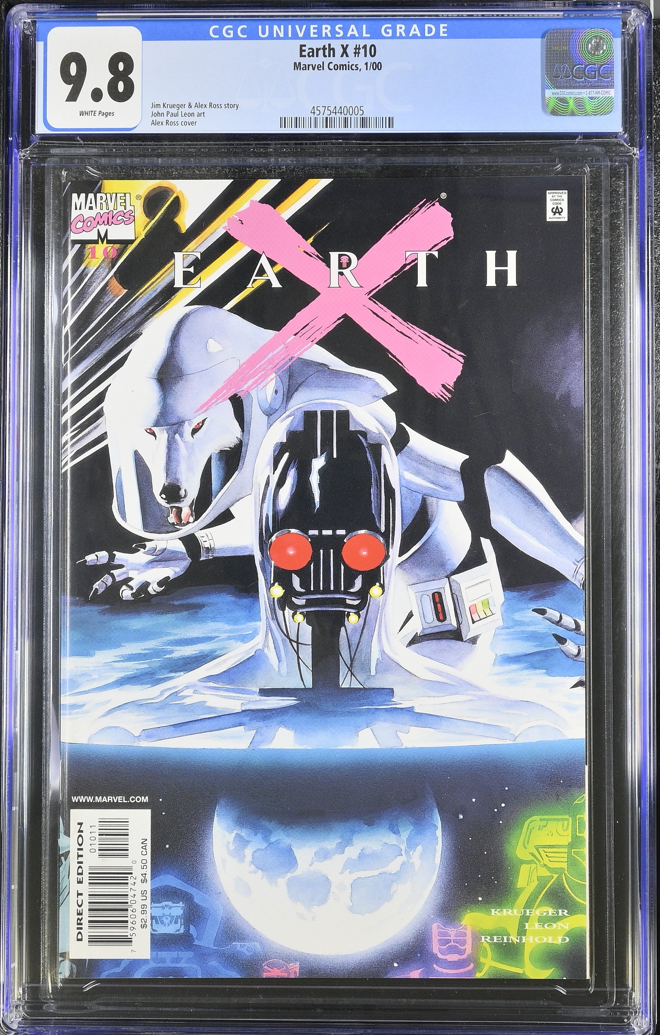 Earth X #10 (1/00) Graded CGC 9.8