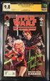 Star Wars: The Clone Wars #6 Signed by Ashley Eckstein Graded CGC 9.8
