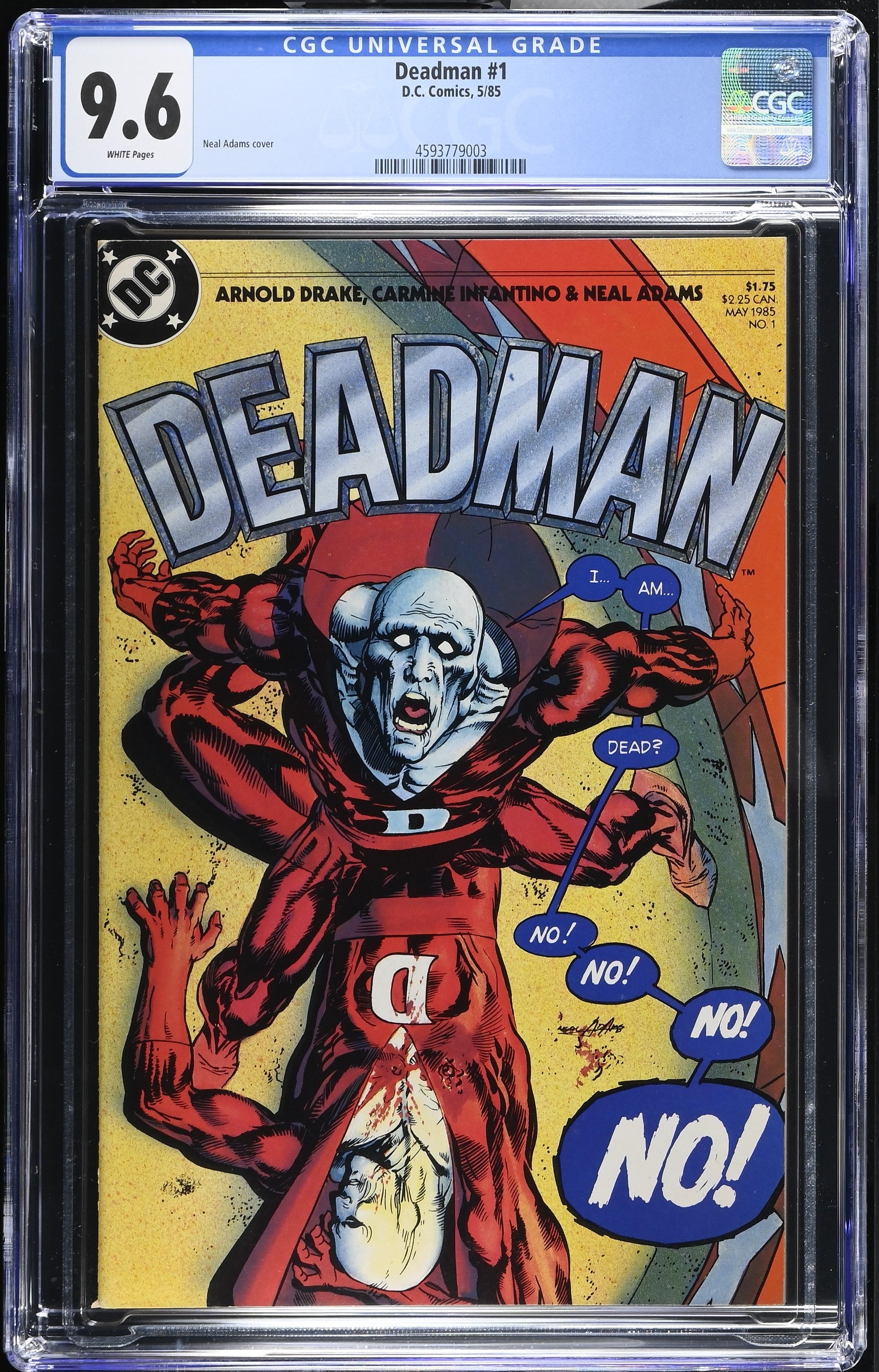 Deadman #1 (5/85) Graded CGC 9.6