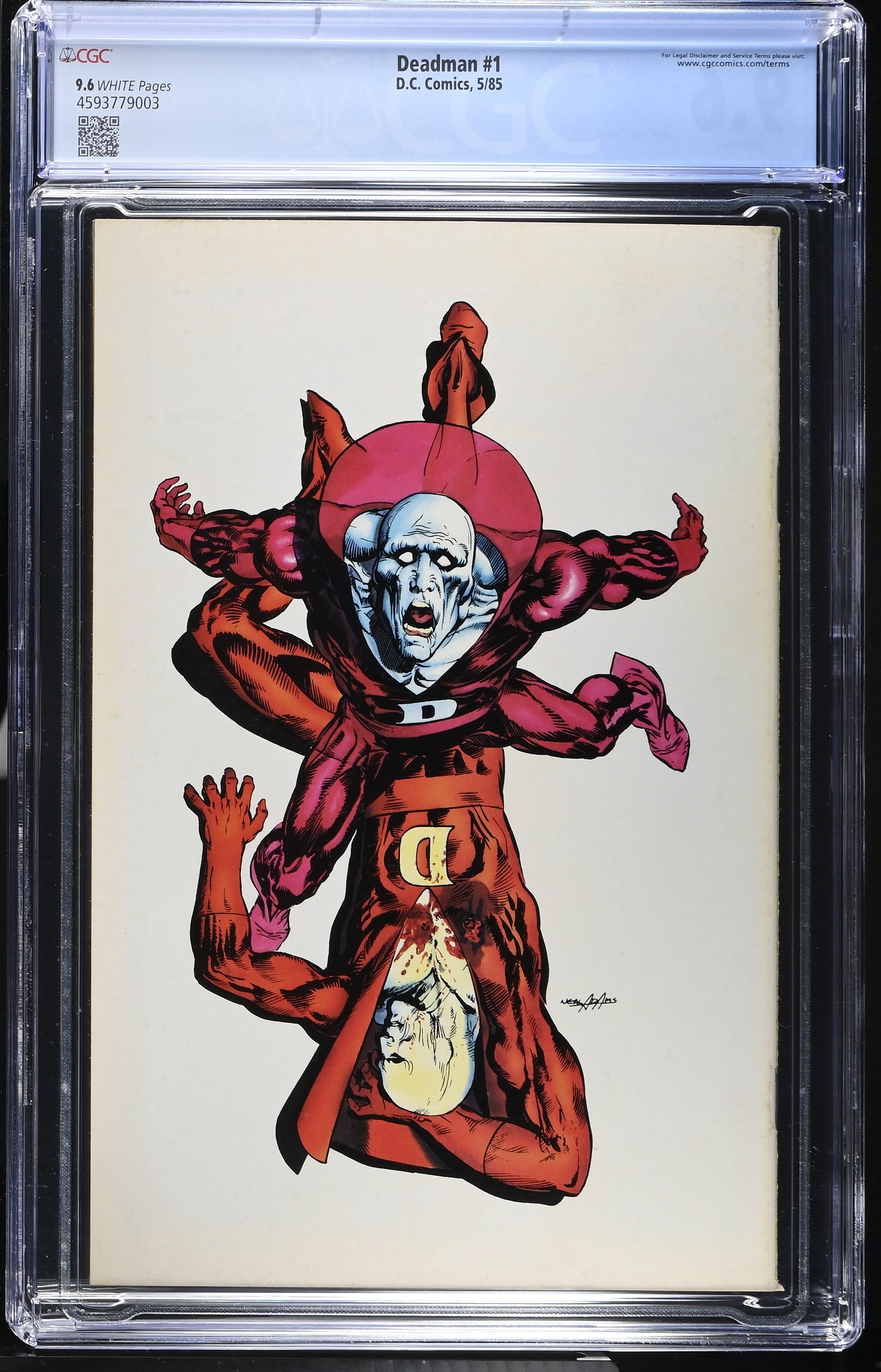 Deadman #1 (5/85) Graded CGC 9.6