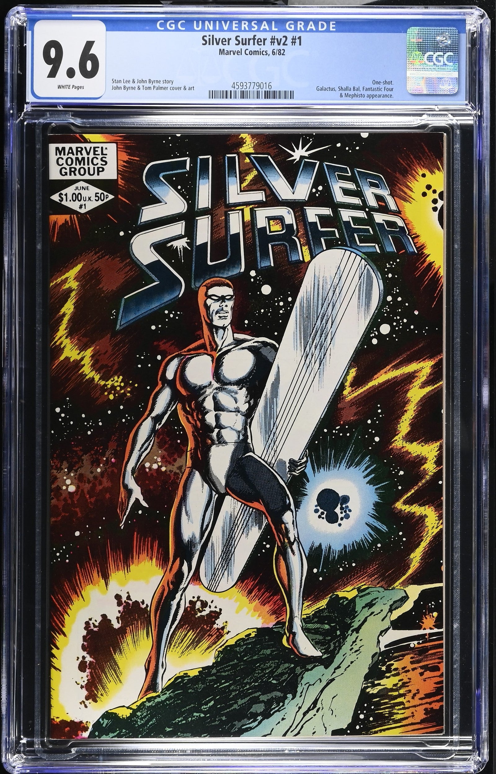 Silver Surfer #v2 #1 (6/82) Graded CGC 9.6