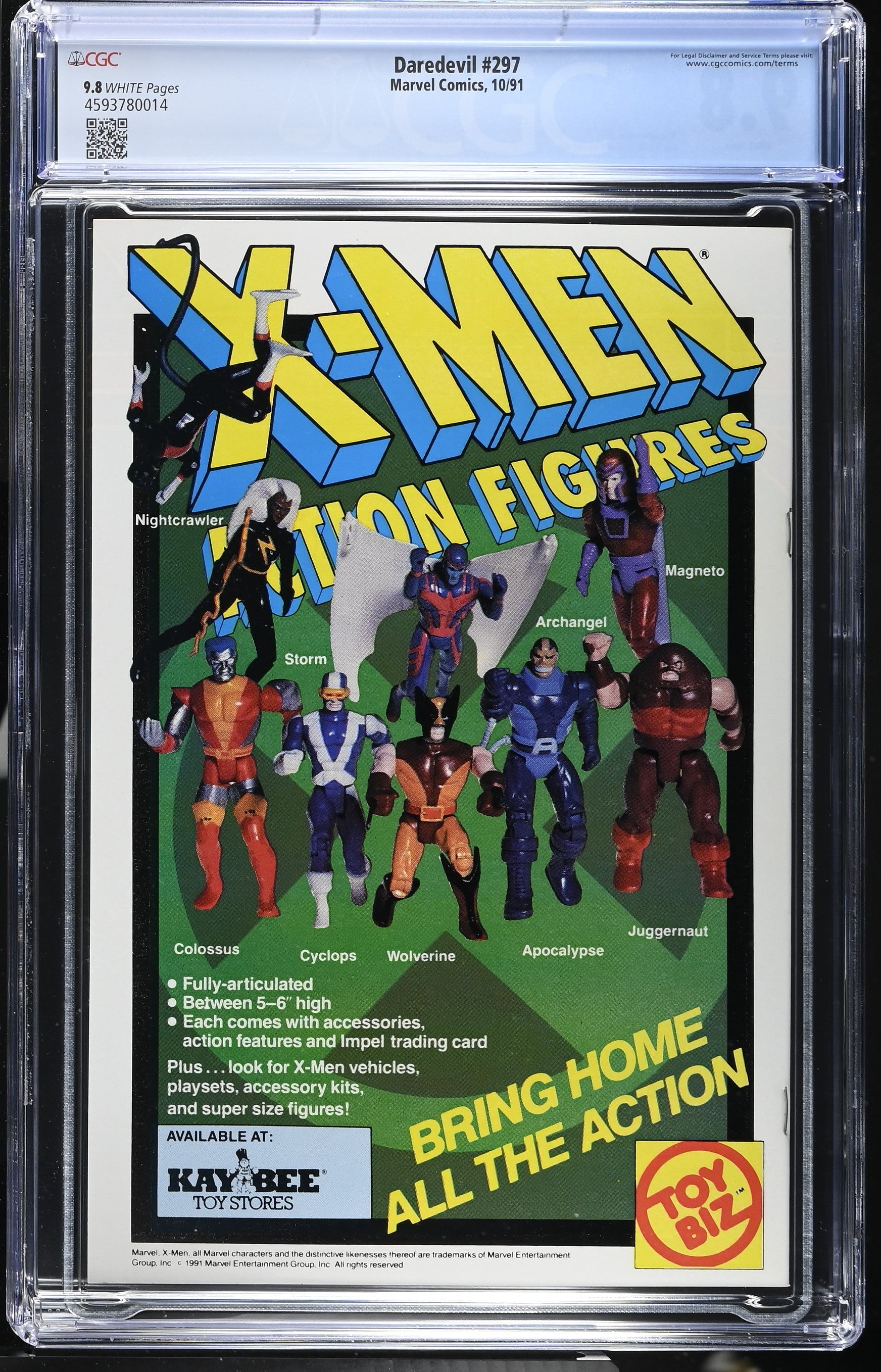 Daredevil #297 (10/91) Graded CGC 9.8