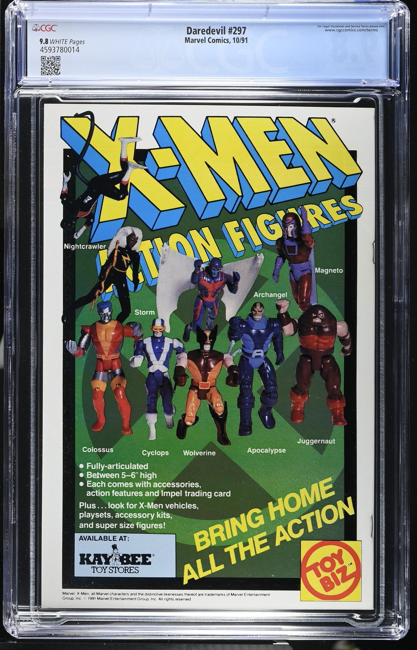 Daredevil #297 (10/91) Graded CGC 9.8