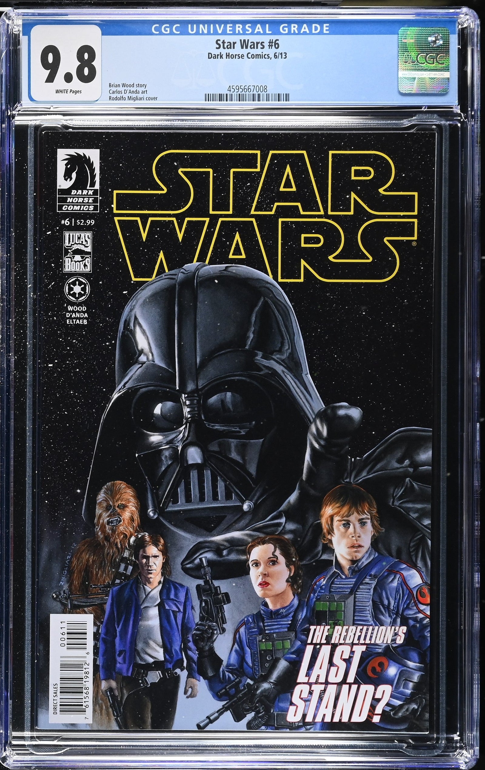 Star Wars #6 (6/13) Graded CGC 9.8