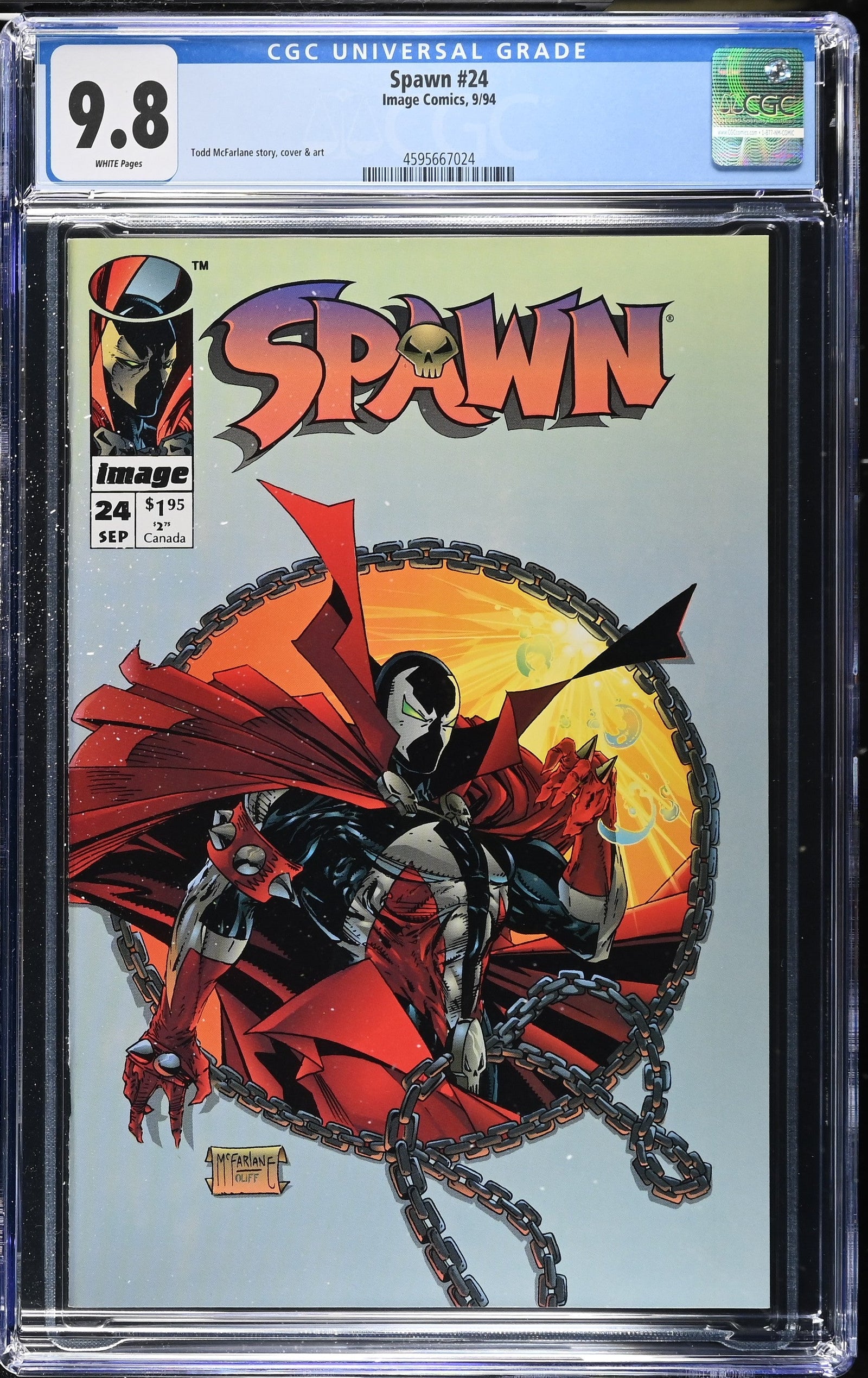 Spawn #24 (9/94) Graded CGC 9.8