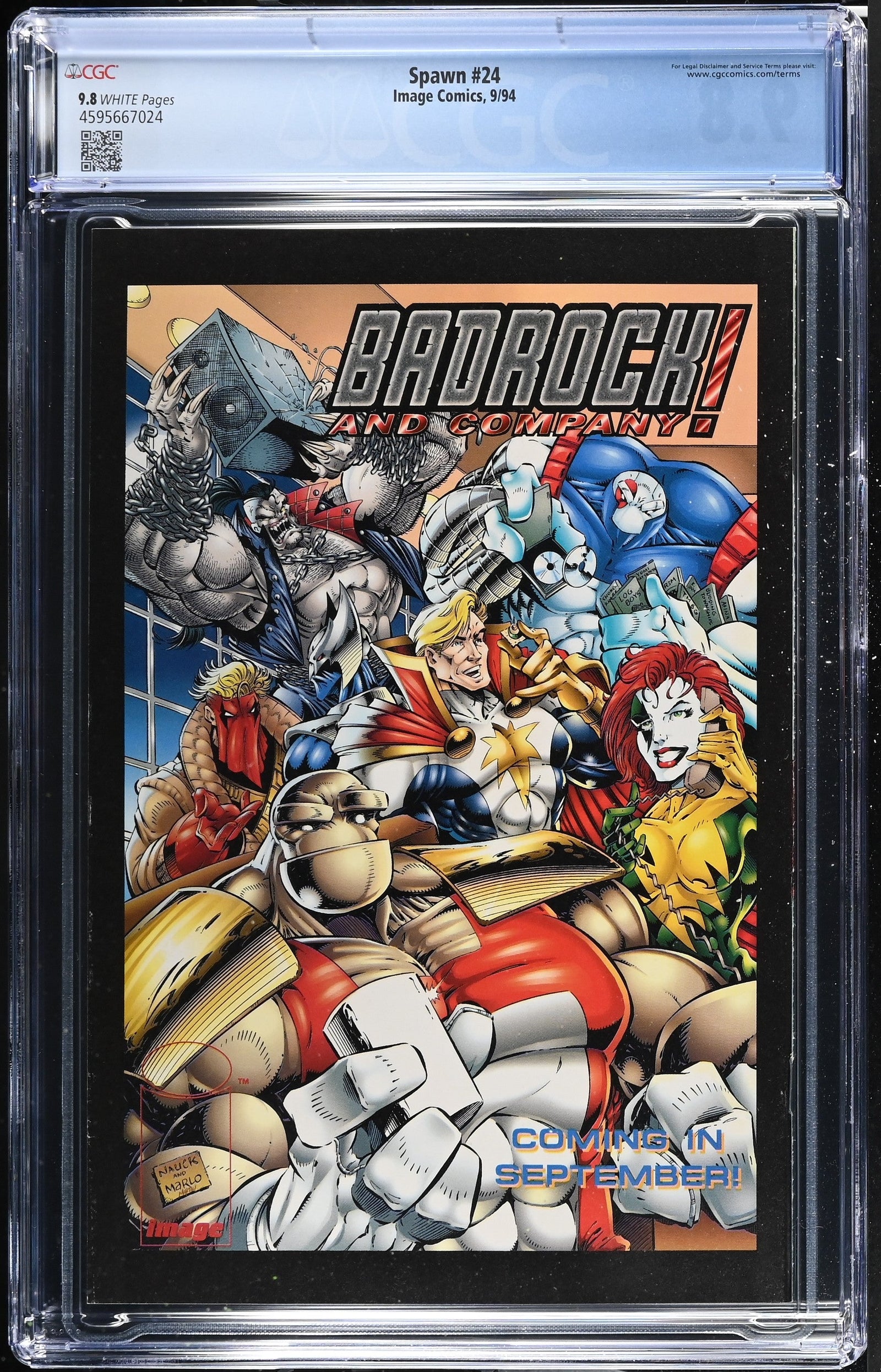Spawn #24 (9/94) Graded CGC 9.8