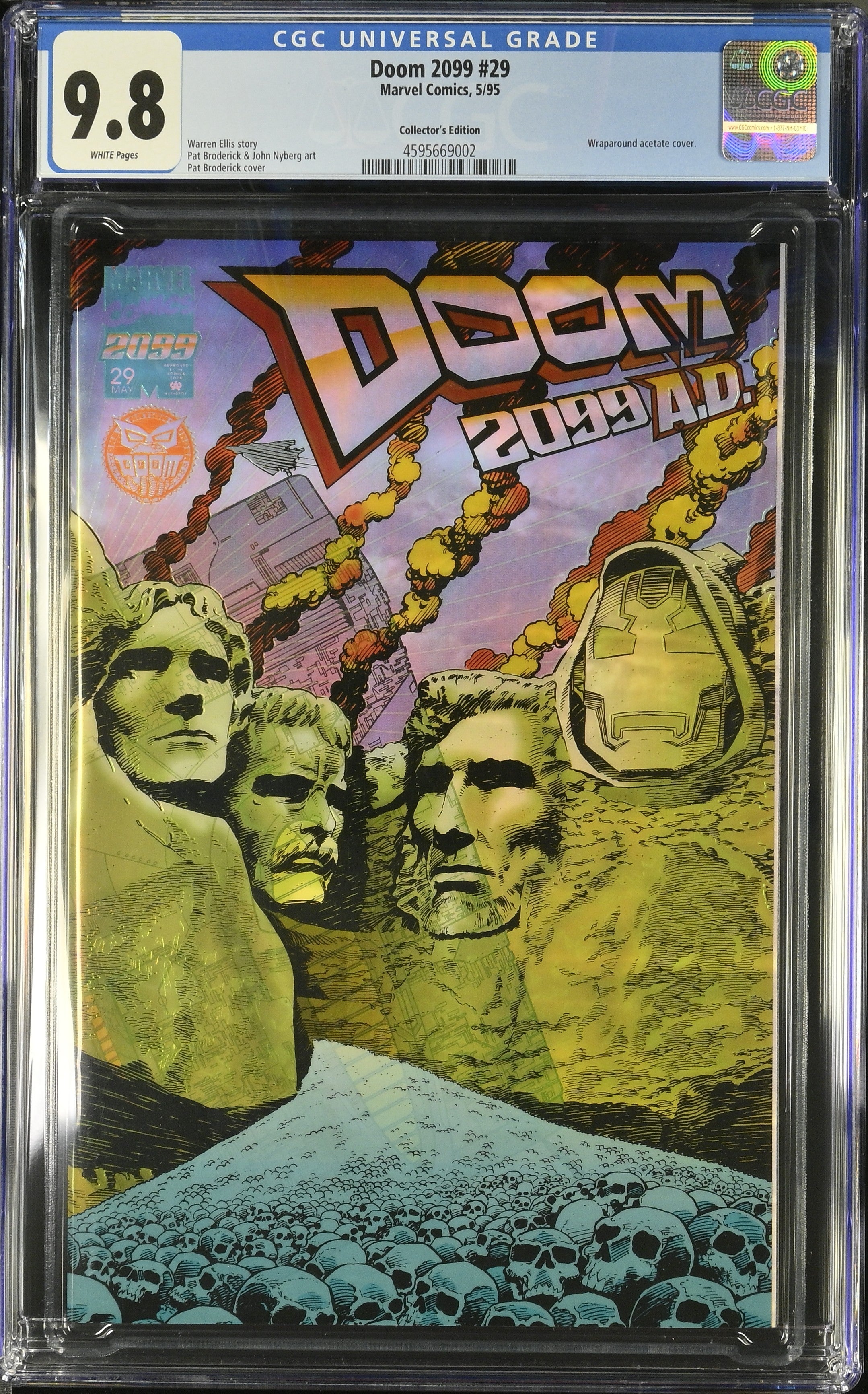 Doom 2099 #29 (5/95) Graded CGC 9.8 Collector's Edition