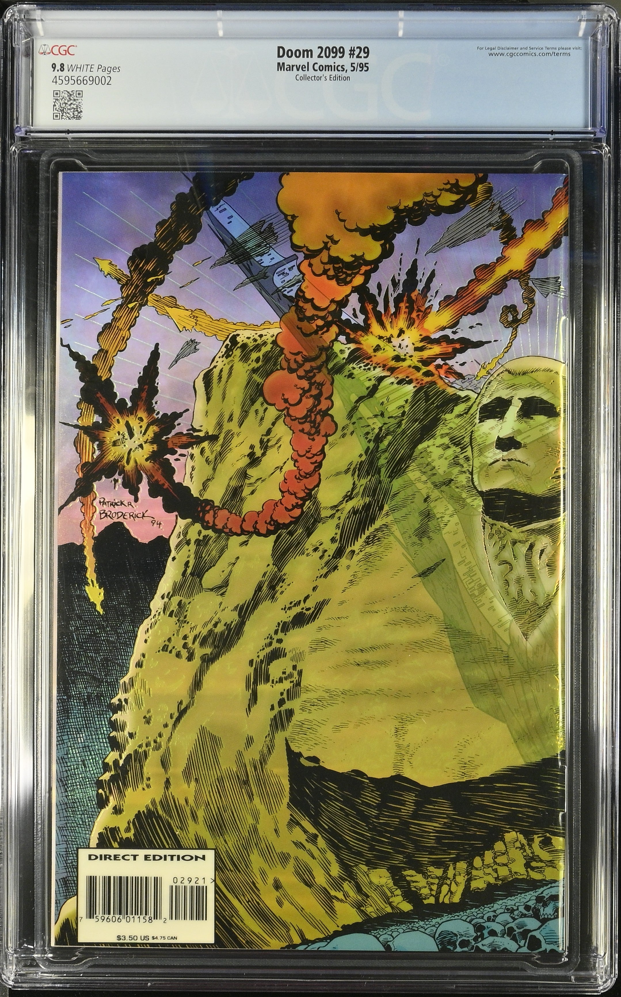 Doom 2099 #29 (5/95) Graded CGC 9.8 Collector's Edition