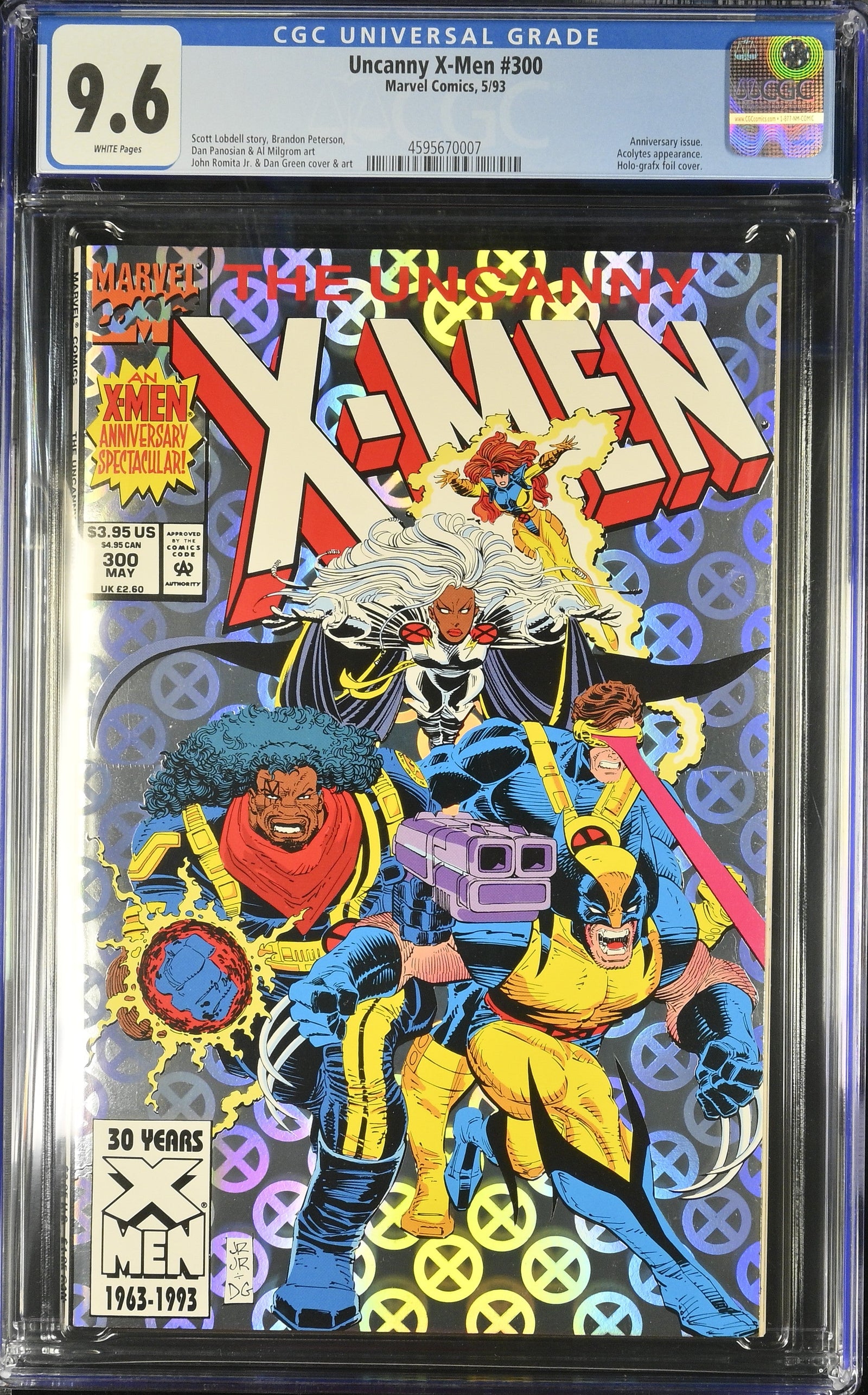 Uncanny X-Men #300 (5/93) Graded CGC 9.6
