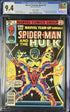Marvel Team-Up Annual #2 (1979) Graded CGC 9.4 Newsstand Edition