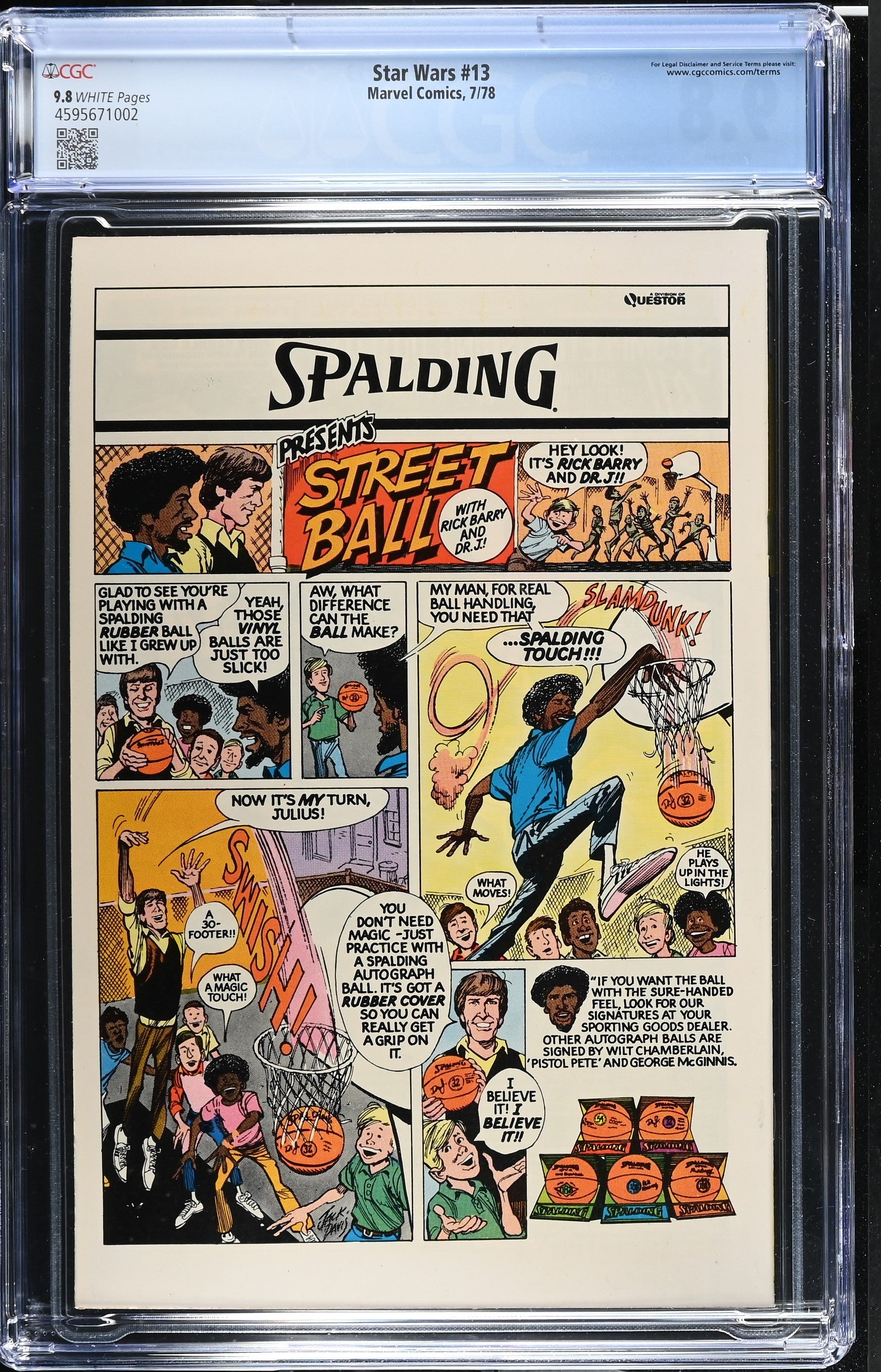 Star Wars #13 (7/78) Graded CGC 9.8