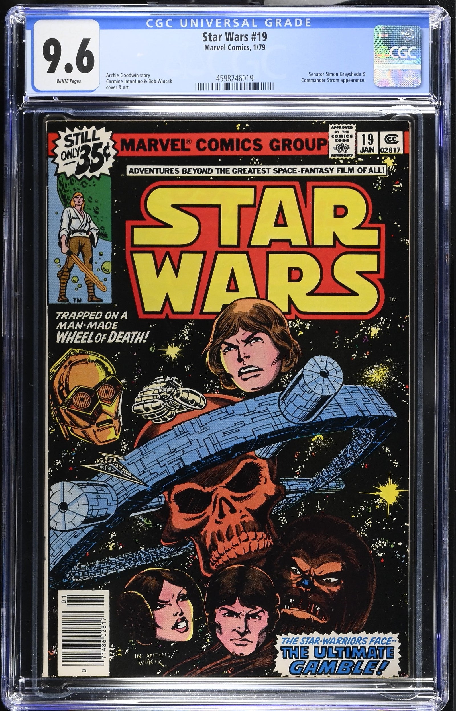 Star Wars #19 (1/79) Graded CGC 9.6