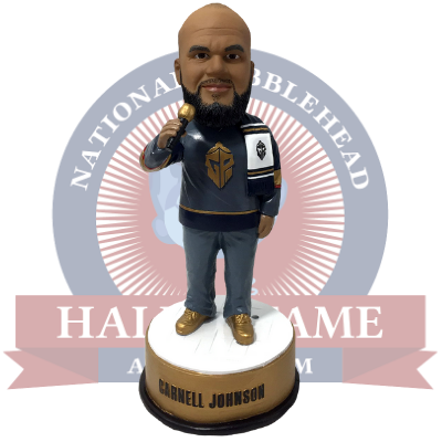 Carnell "Golden Pipes" Johnson Singing Bobblehead