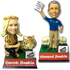 Carole and Howard Baskin Talking Bobbleheads