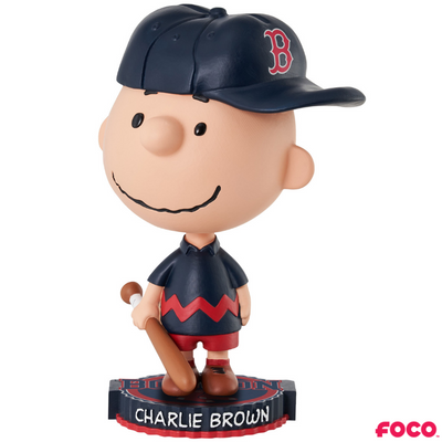 Charlie Brown Peanuts Bighead MLB Bobbleheads