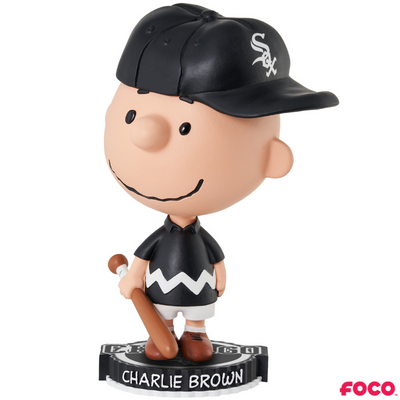 Charlie Brown Peanuts Bighead MLB Bobbleheads