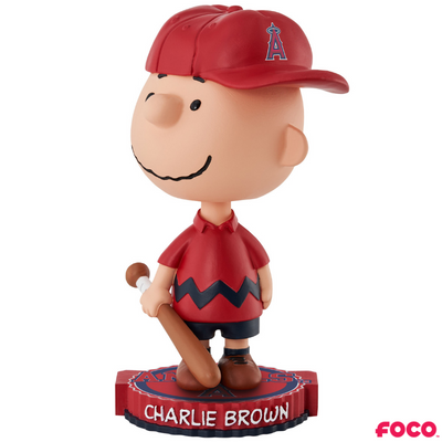 Charlie Brown Peanuts Bighead MLB Bobbleheads