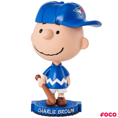 Charlie Brown Peanuts Bighead MLB Bobbleheads