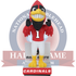 Charlie Cardinal Ball State Cardinals Mascot Bobblehead