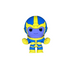 Thanos Marvel Chibi 3D Foam Magnet