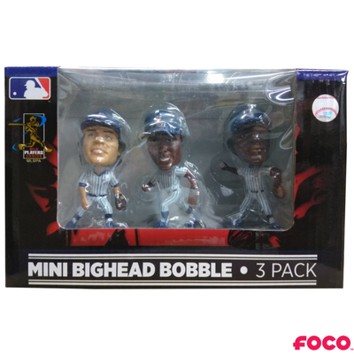 Chicago Cubs Mini Set of 3 Legends Bobbleheads