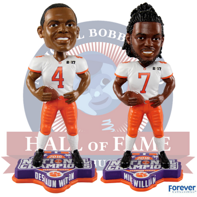 Clemson Tigers NCAA College Football National Champions Bobbleheads