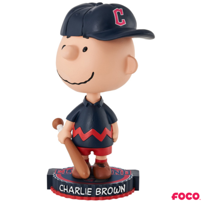 Charlie Brown Peanuts Bighead MLB Bobbleheads