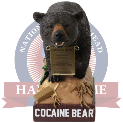 Cocaine Bear Bobblehead