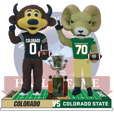 Colorado vs. Colorado State Football Rivalry Bobblehead (Presale)