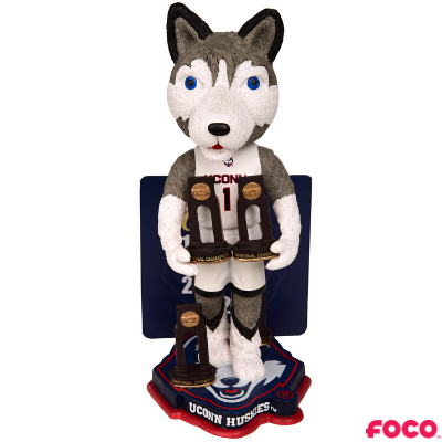 NCAA College Basketball National Champions Mascot Bobbleheads