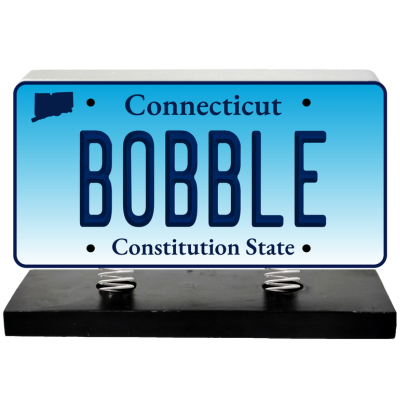 License Plate Bobbles