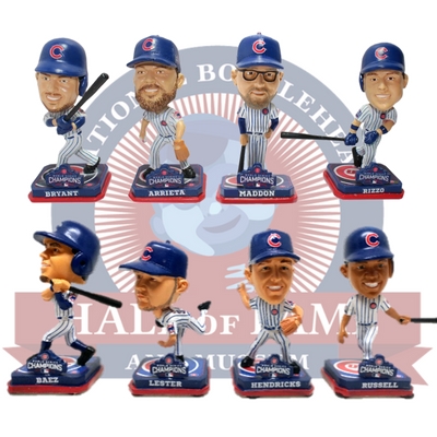Chicago Cubs 2016 World Series Champions Mini Bobblehead Sets