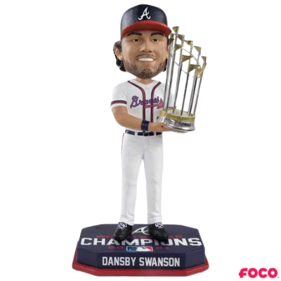 Atlanta Braves 2021 World Series Champions Bobbleheads