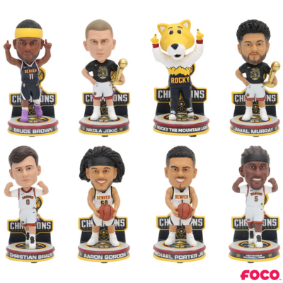 Denver Nuggets 2023 NBA Champions Bobbleheads
