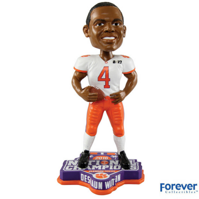Clemson Tigers NCAA College Football National Champions Bobbleheads