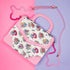 Disney Princess Floral Tattoo Pattern Crossbody Bag by Loungefly