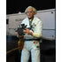 NECA Back to the Future 7" Scale Action Figure - Ultimate Doc Brown (1985 "Hazmat Suit")